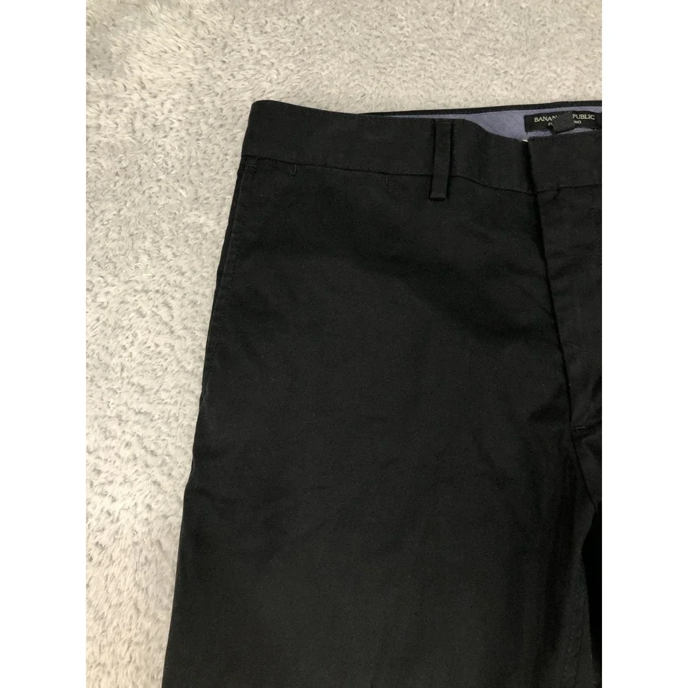 Banana Republic Pants Men's 36x30 (Tag 34x30) Fulton Chino Black